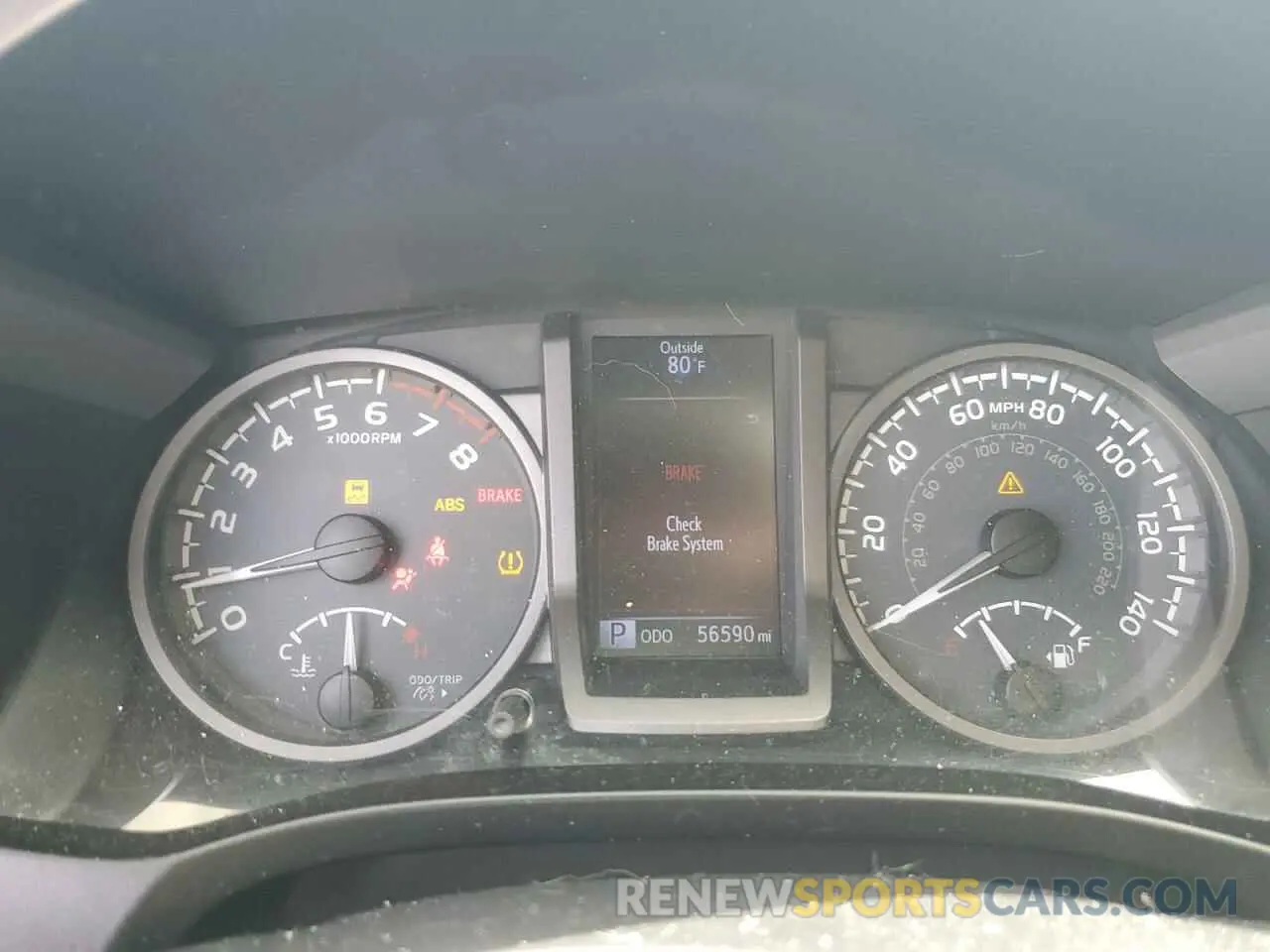 9 fotografías del automóvil dañado 3TMCZ5AN4KM248245 TOYOTA TACOMA 2019