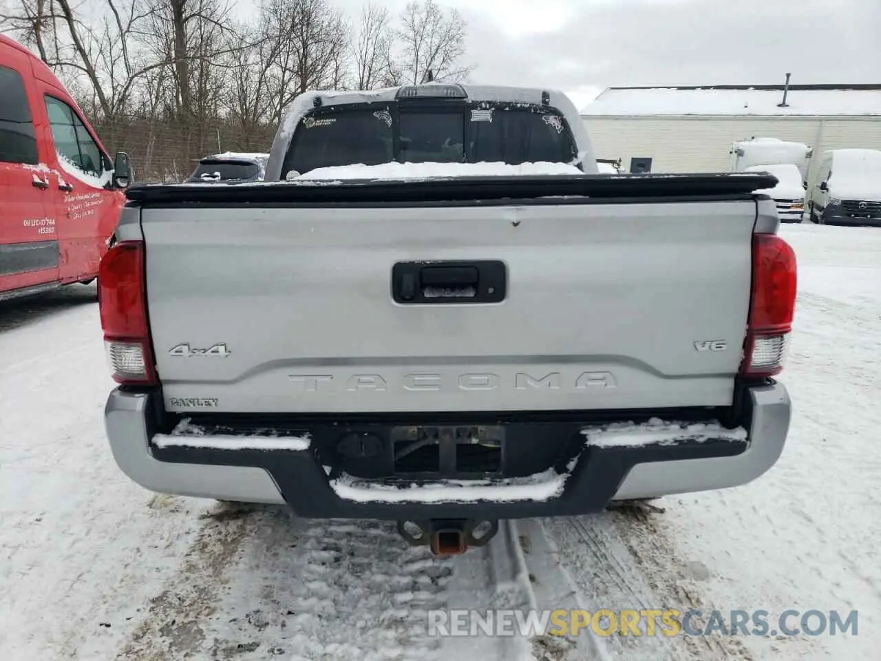 6 fotografías del automóvil dañado 3TMCZ5AN5KM195376 TOYOTA TACOMA 2019