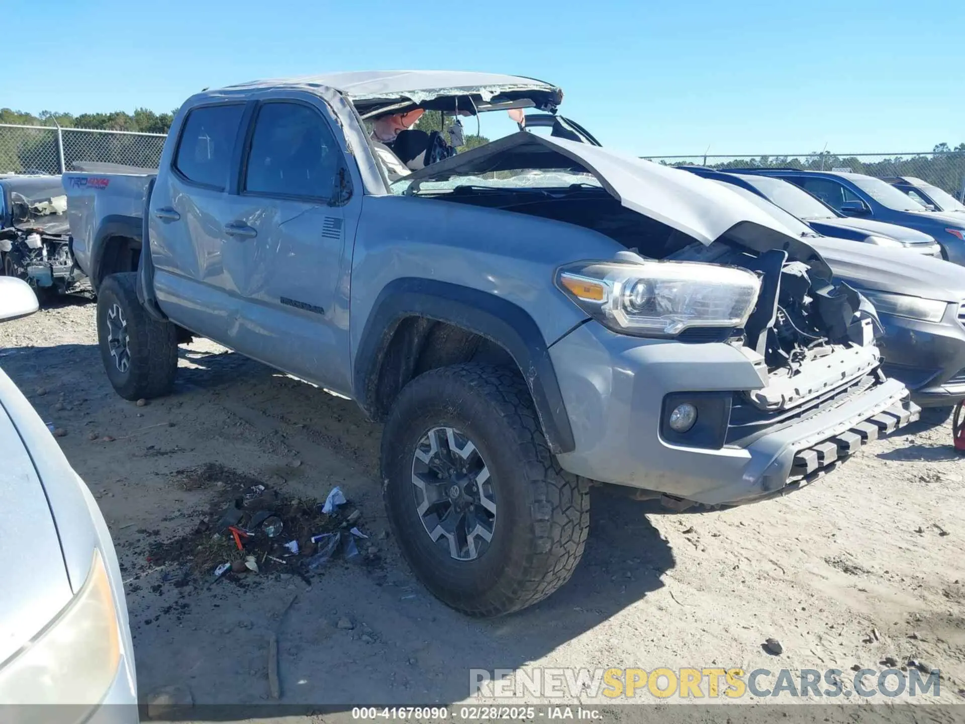 1 fotografías del automóvil dañado 3TMCZ5AN5KM199346 TOYOTA TACOMA 2019