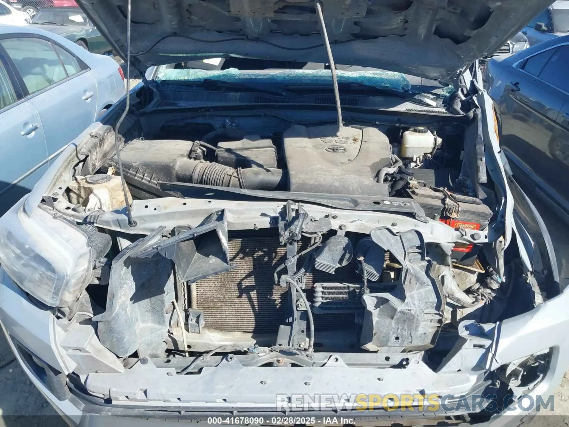 10 fotografías del automóvil dañado 3TMCZ5AN5KM199346 TOYOTA TACOMA 2019