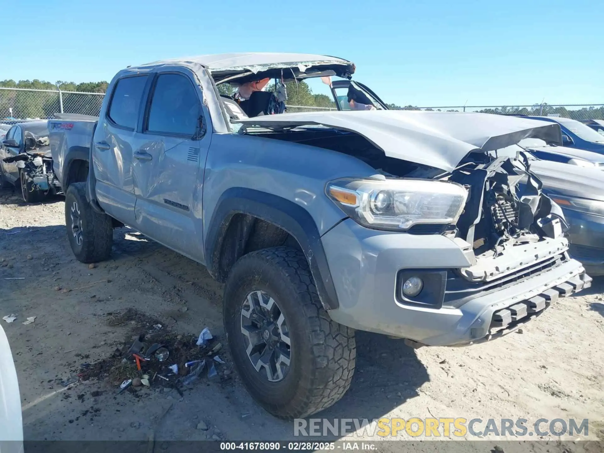 20 fotografías del automóvil dañado 3TMCZ5AN5KM199346 TOYOTA TACOMA 2019