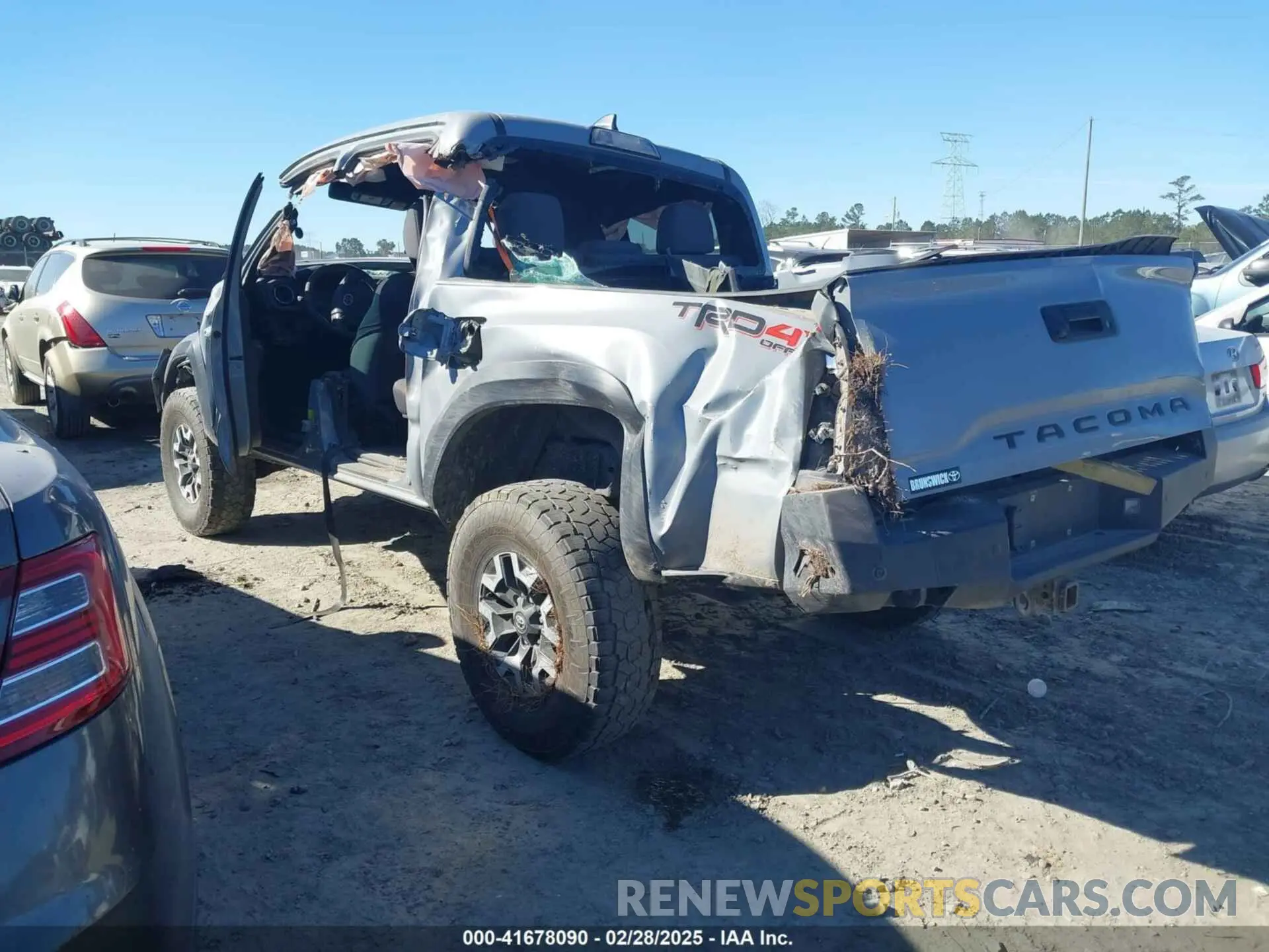 3 fotografías del automóvil dañado 3TMCZ5AN5KM199346 TOYOTA TACOMA 2019