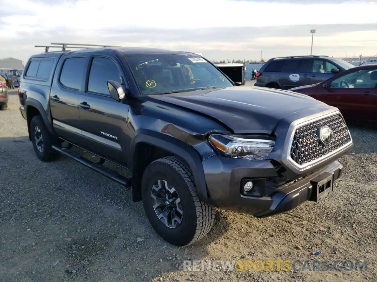 1 fotografías del automóvil dañado 3TMCZ5AN5KM202553 TOYOTA TACOMA 2019