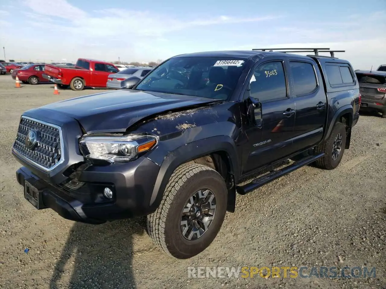 2 fotografías del automóvil dañado 3TMCZ5AN5KM202553 TOYOTA TACOMA 2019