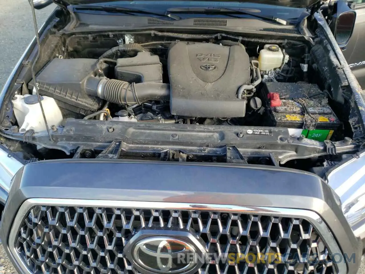 7 fotografías del automóvil dañado 3TMCZ5AN5KM202553 TOYOTA TACOMA 2019