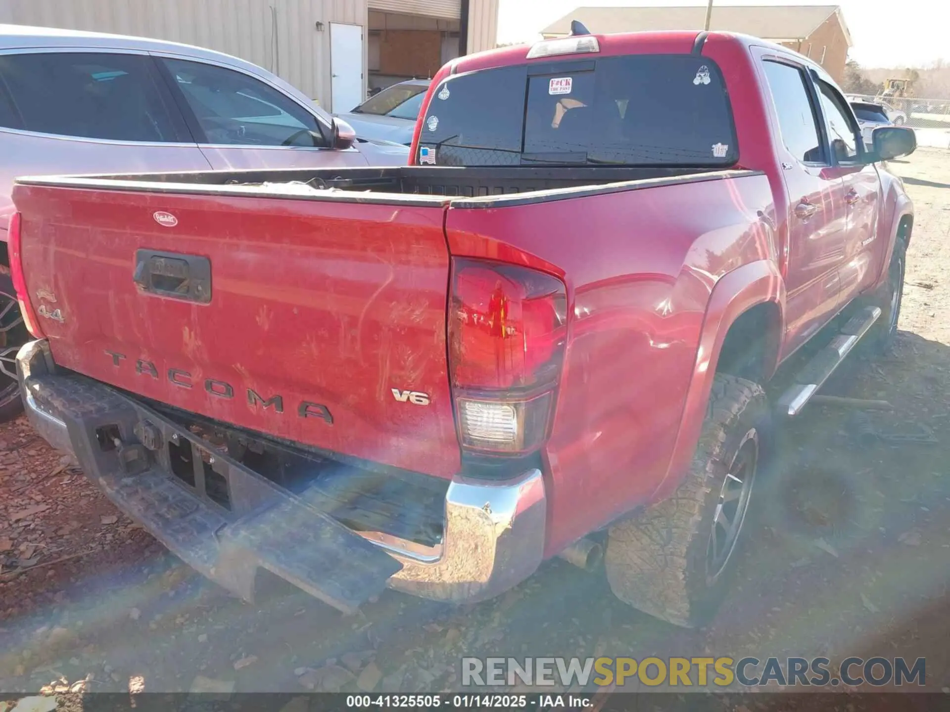 4 fotografías del automóvil dañado 3TMCZ5AN5KM202763 TOYOTA TACOMA 2019