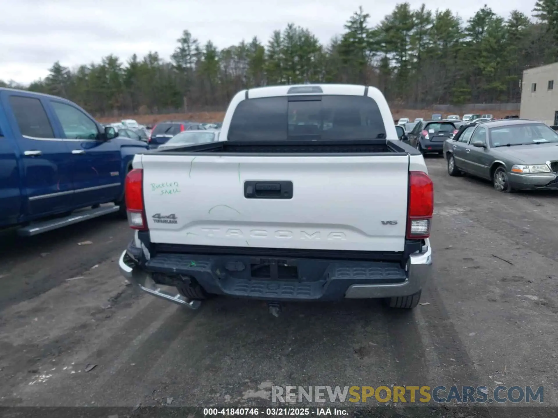 16 fotografías del automóvil dañado 3TMCZ5AN5KM220244 TOYOTA TACOMA 2019