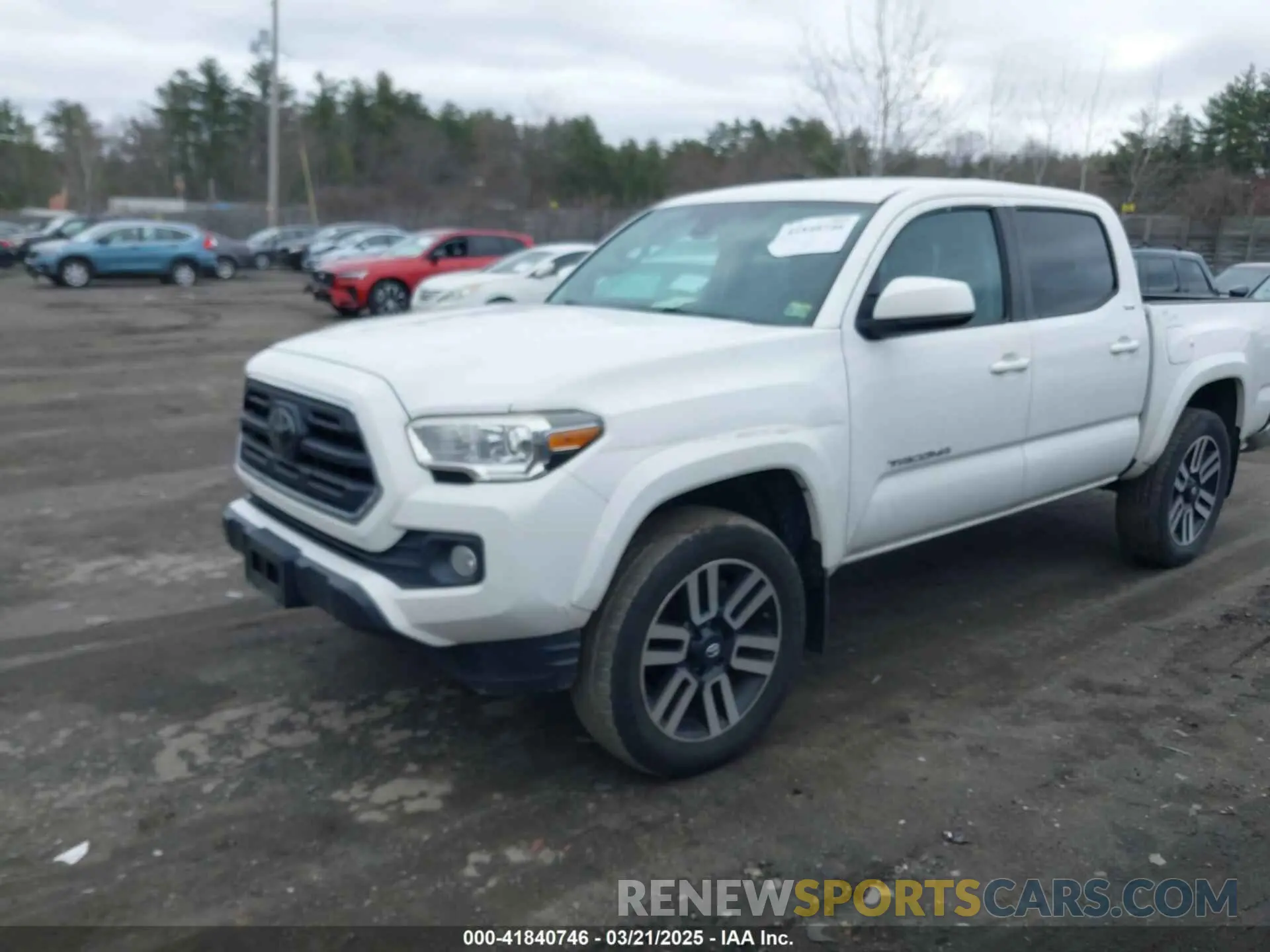 2 fotografías del automóvil dañado 3TMCZ5AN5KM220244 TOYOTA TACOMA 2019