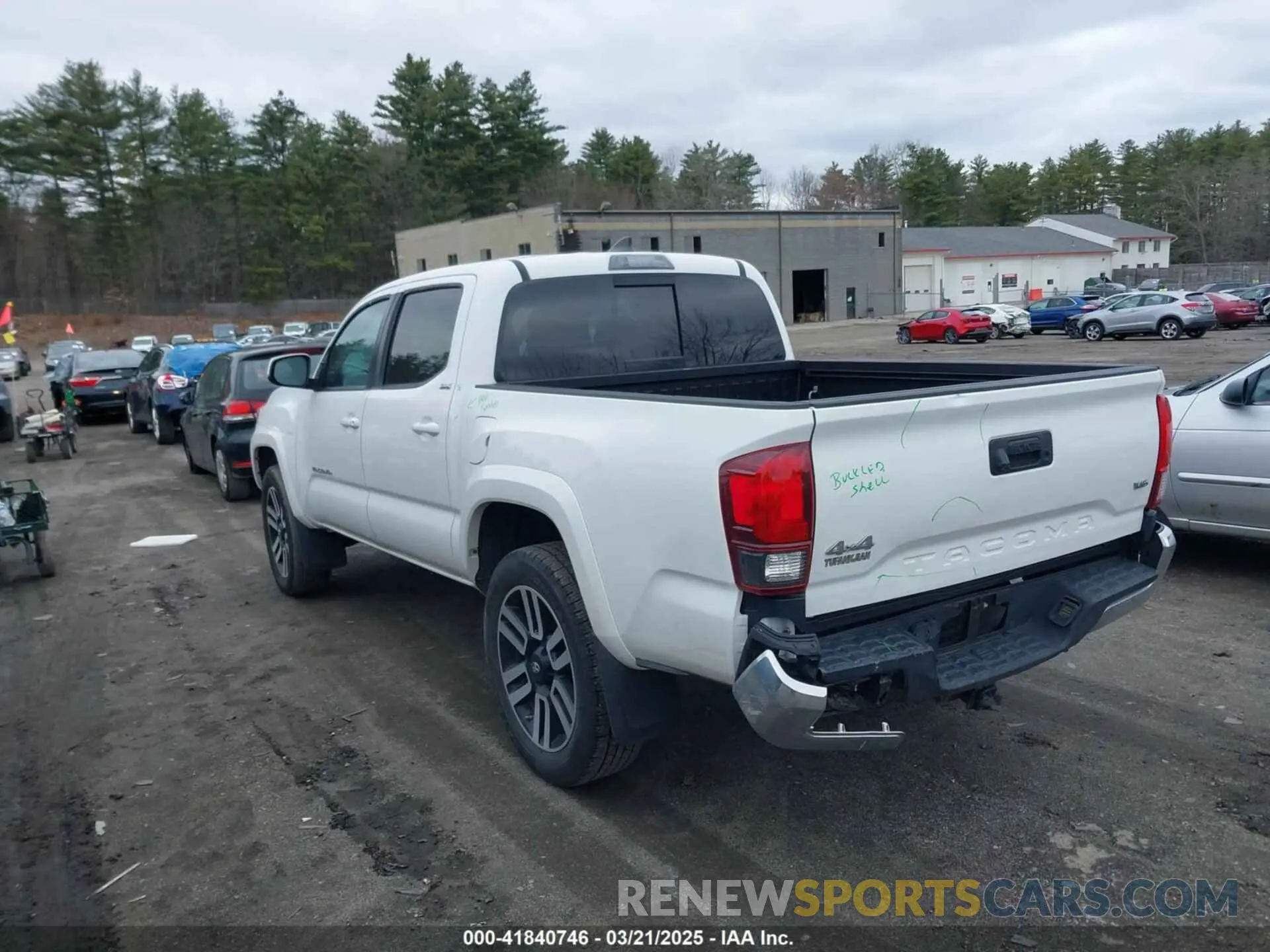 3 fotografías del automóvil dañado 3TMCZ5AN5KM220244 TOYOTA TACOMA 2019