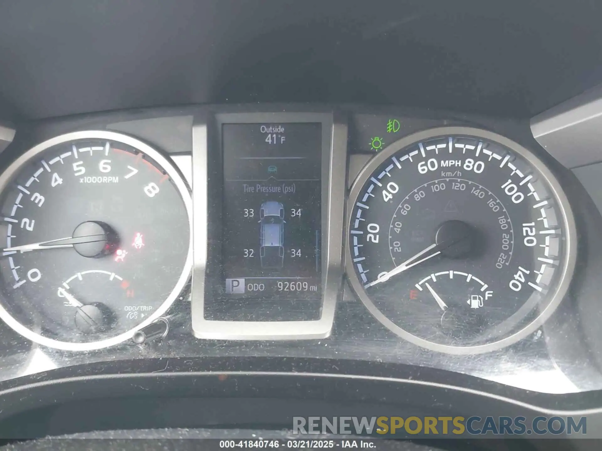 7 fotografías del automóvil dañado 3TMCZ5AN5KM220244 TOYOTA TACOMA 2019