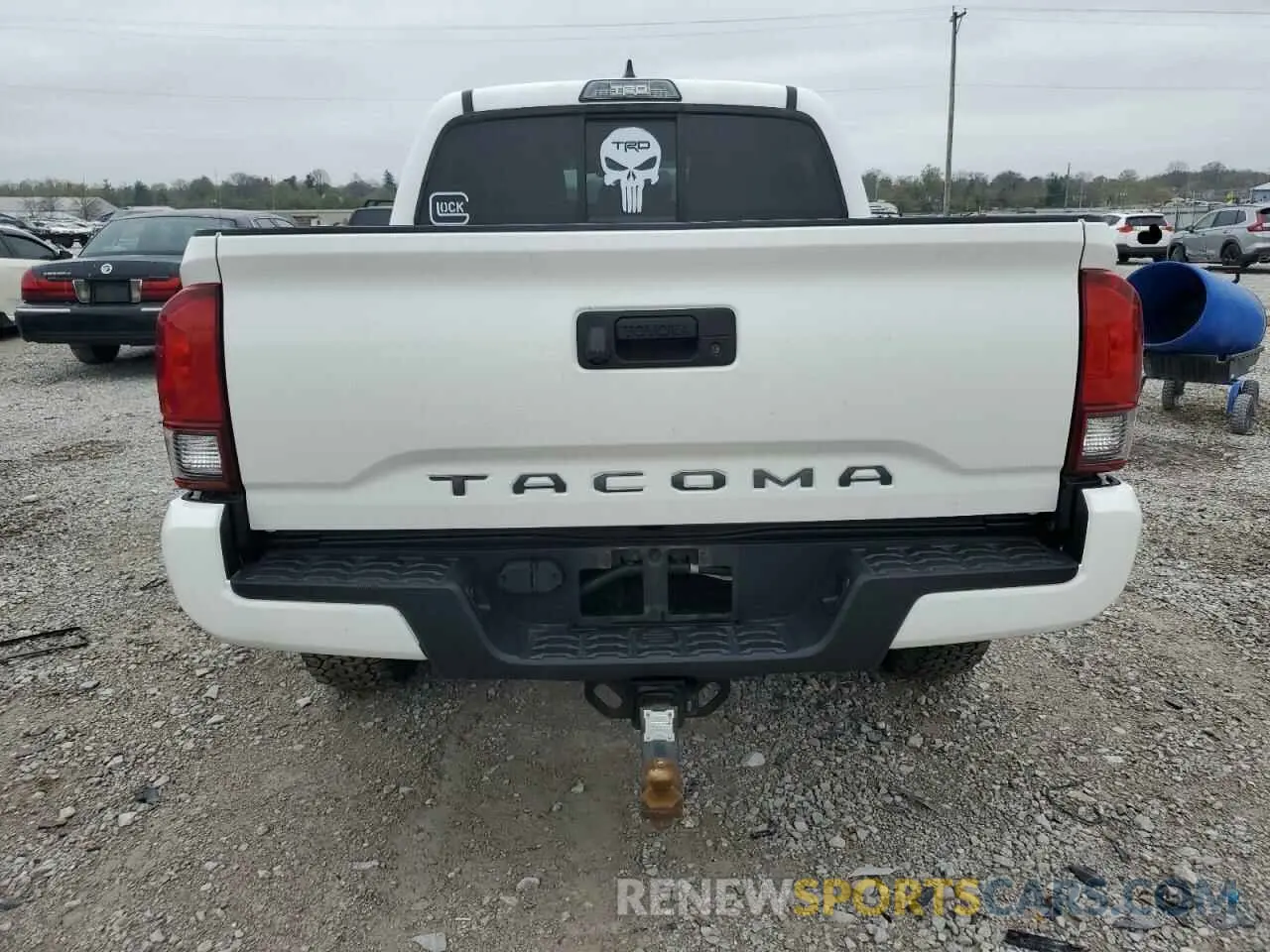 6 fotografías del automóvil dañado 3TMCZ5AN5KM221264 TOYOTA TACOMA 2019