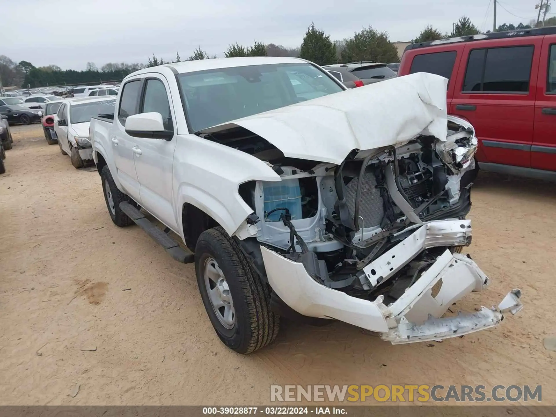 1 fotografías del automóvil dañado 3TMCZ5AN5KM222978 TOYOTA TACOMA 2019