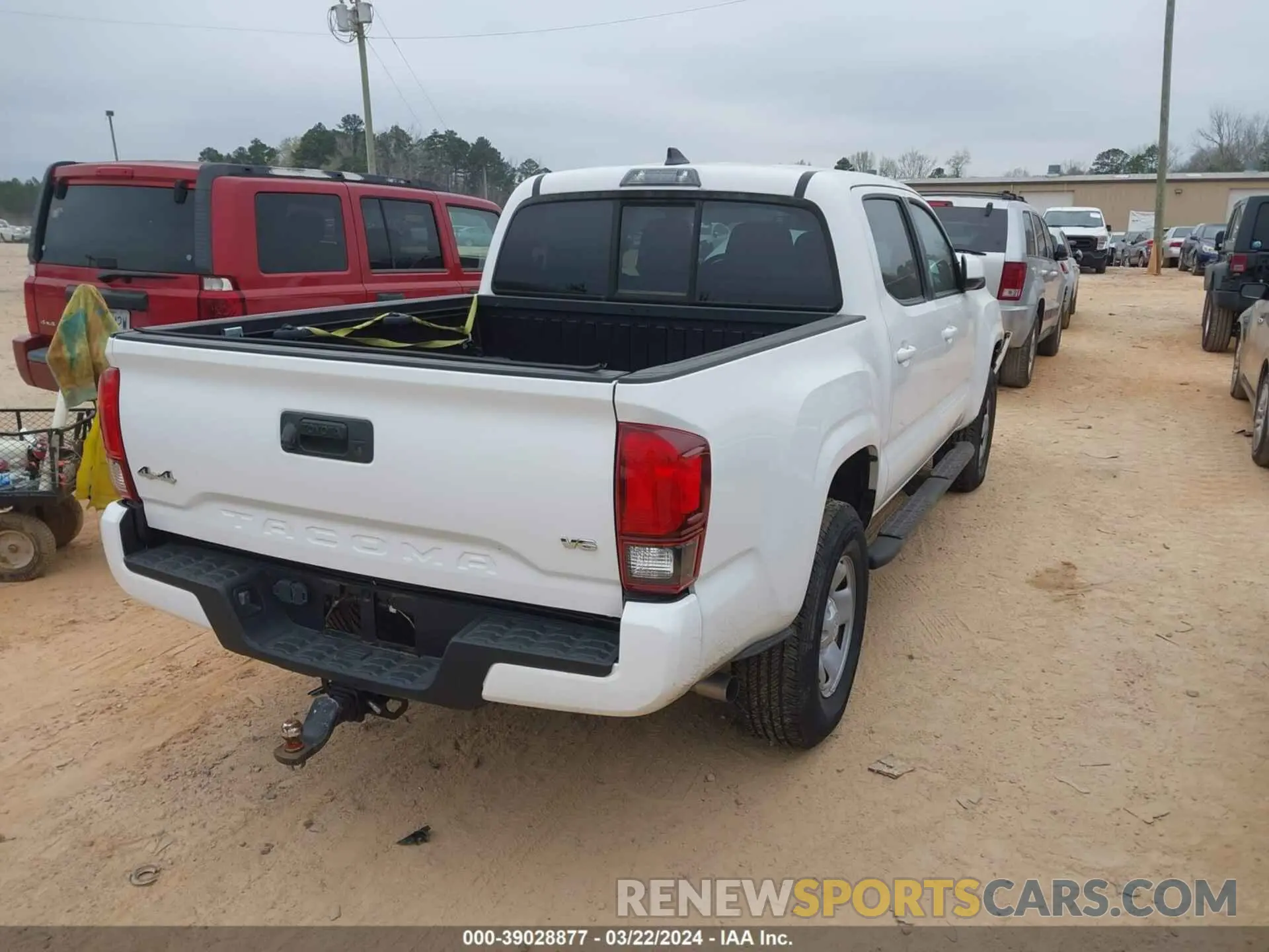 4 fotografías del automóvil dañado 3TMCZ5AN5KM222978 TOYOTA TACOMA 2019