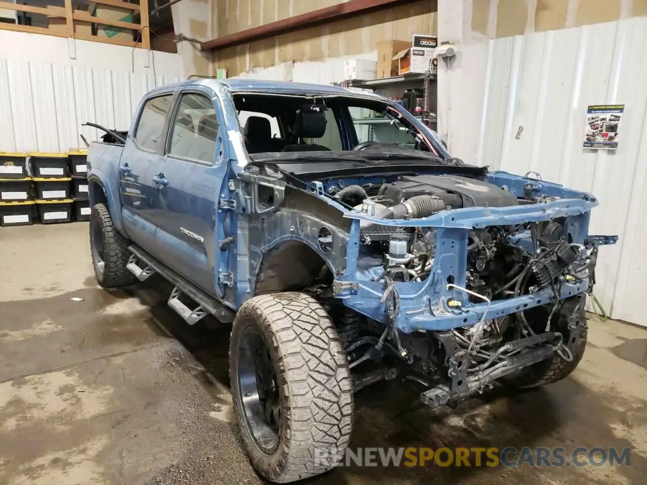 1 fotografías del automóvil dañado 3TMCZ5AN5KM237982 TOYOTA TACOMA 2019