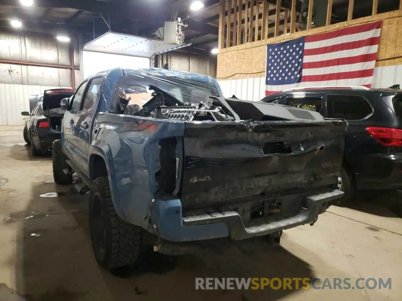 3 fotografías del automóvil dañado 3TMCZ5AN5KM237982 TOYOTA TACOMA 2019