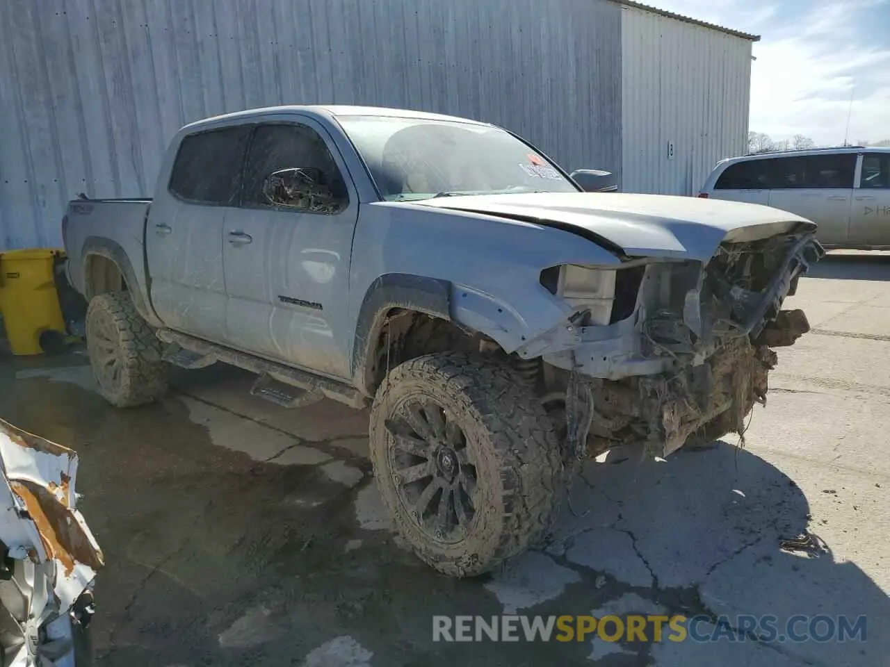 4 fotografías del automóvil dañado 3TMCZ5AN5KM244592 TOYOTA TACOMA 2019