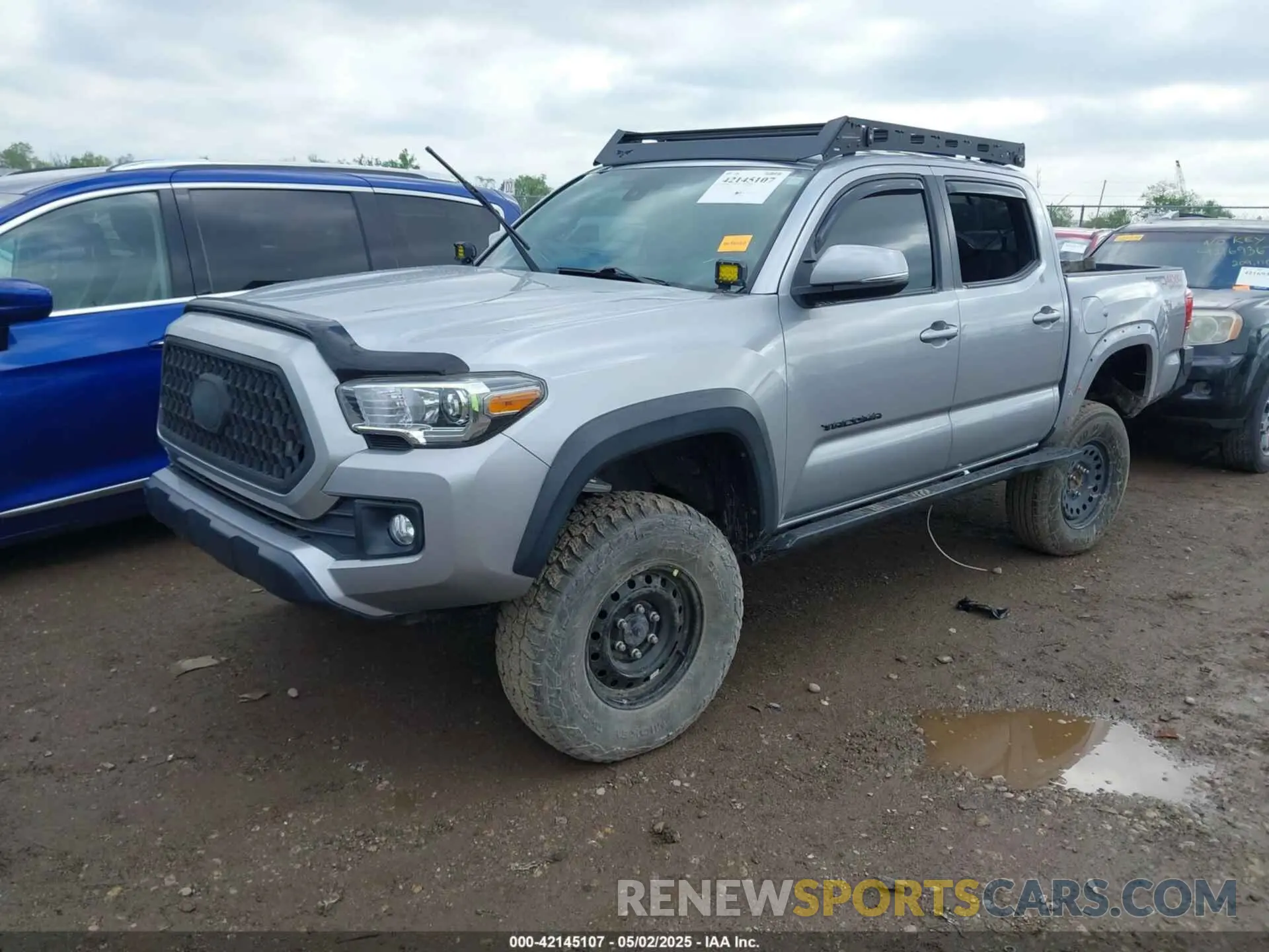 2 fotografías del automóvil dañado 3TMCZ5AN5KM261196 TOYOTA TACOMA 2019
