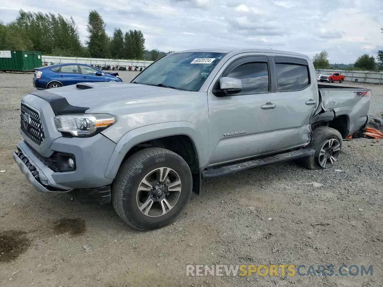 1 fotografías del automóvil dañado 3TMCZ5AN5KM269492 TOYOTA TACOMA 2019