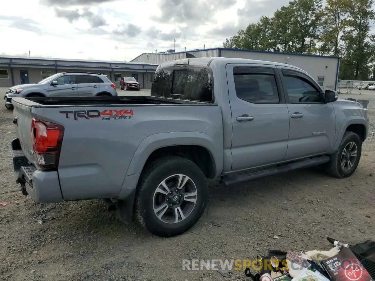 3 fotografías del automóvil dañado 3TMCZ5AN5KM269492 TOYOTA TACOMA 2019