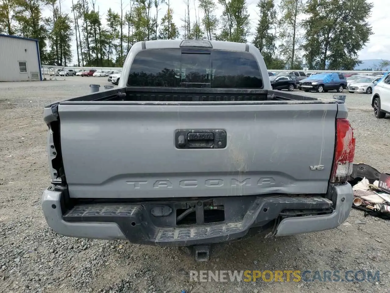 6 fotografías del automóvil dañado 3TMCZ5AN5KM269492 TOYOTA TACOMA 2019
