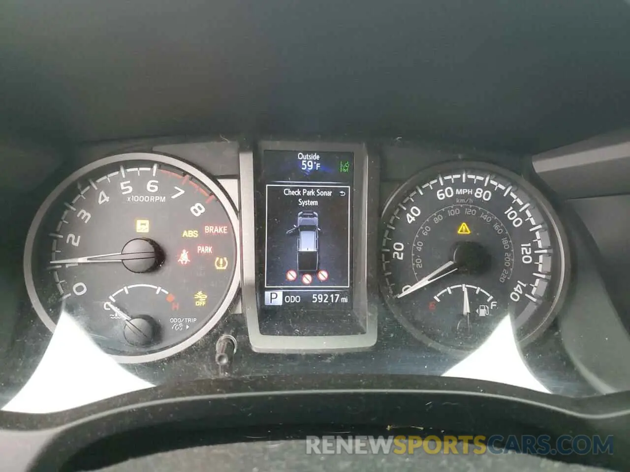 9 fotografías del automóvil dañado 3TMCZ5AN5KM269492 TOYOTA TACOMA 2019