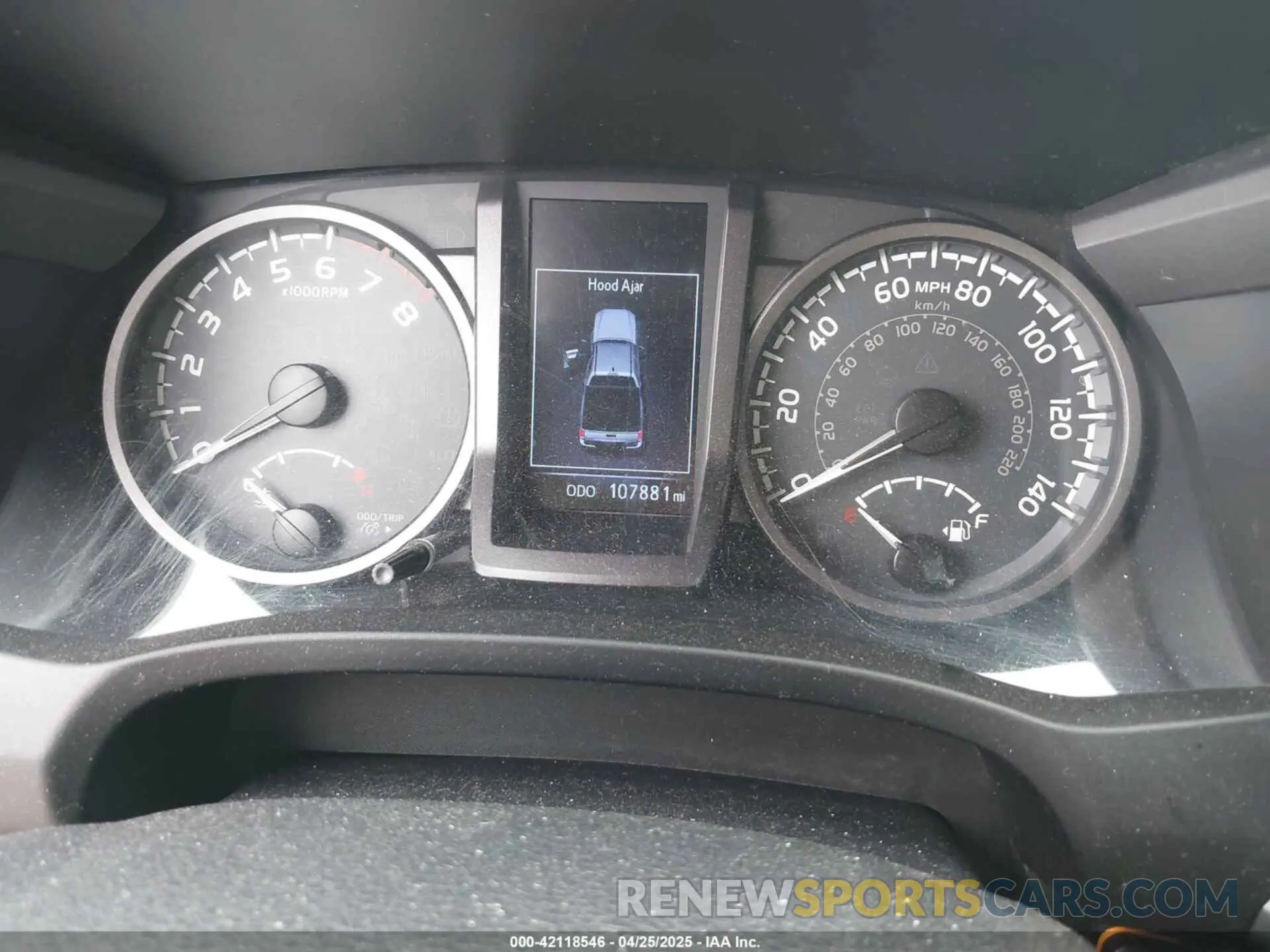 7 fotografías del automóvil dañado 3TMCZ5AN5KM271274 TOYOTA TACOMA 2019