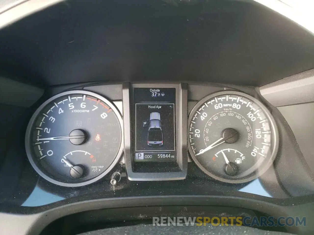 9 fotografías del automóvil dañado 3TMCZ5AN5KM287975 TOYOTA TACOMA 2019