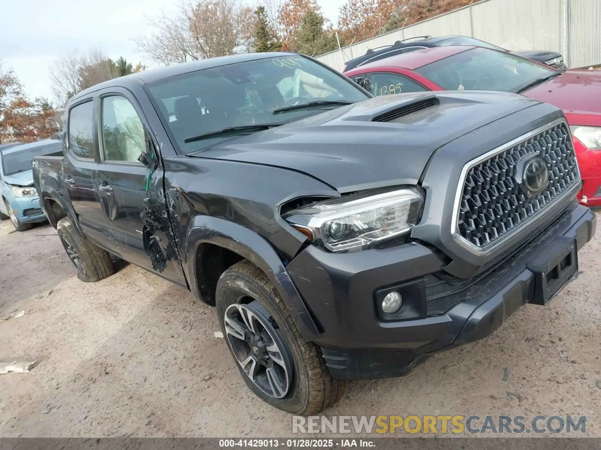 1 fotografías del automóvil dañado 3TMCZ5AN6KM199663 TOYOTA TACOMA 2019