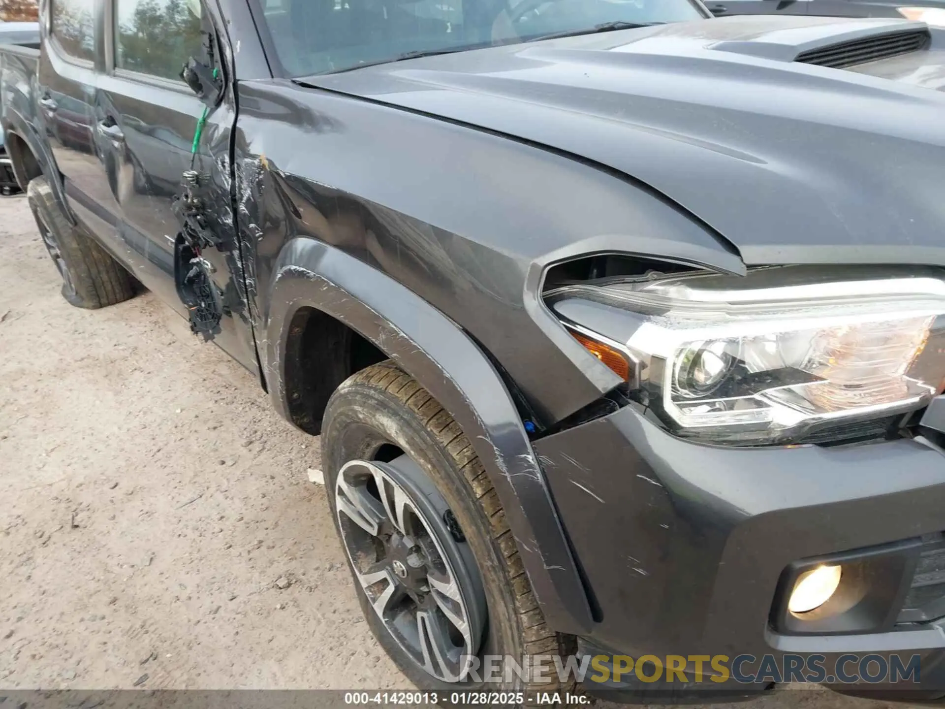 6 fotografías del automóvil dañado 3TMCZ5AN6KM199663 TOYOTA TACOMA 2019