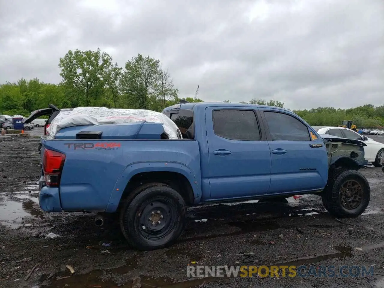 3 fotografías del automóvil dañado 3TMCZ5AN6KM216543 TOYOTA TACOMA 2019