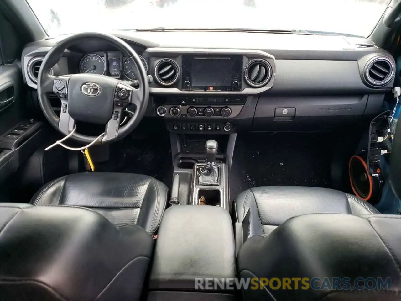 8 fotografías del automóvil dañado 3TMCZ5AN6KM216543 TOYOTA TACOMA 2019