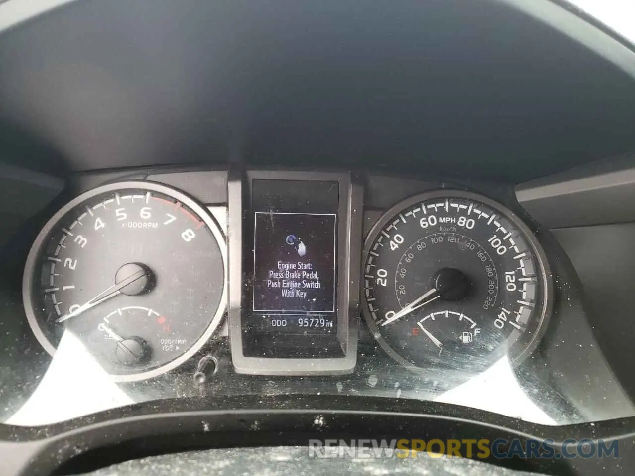 9 fotografías del automóvil dañado 3TMCZ5AN6KM216543 TOYOTA TACOMA 2019