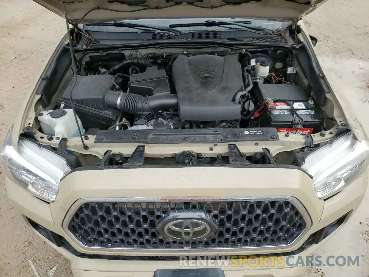13 fotografías del automóvil dañado 3TMCZ5AN6KM217661 TOYOTA TACOMA 2019