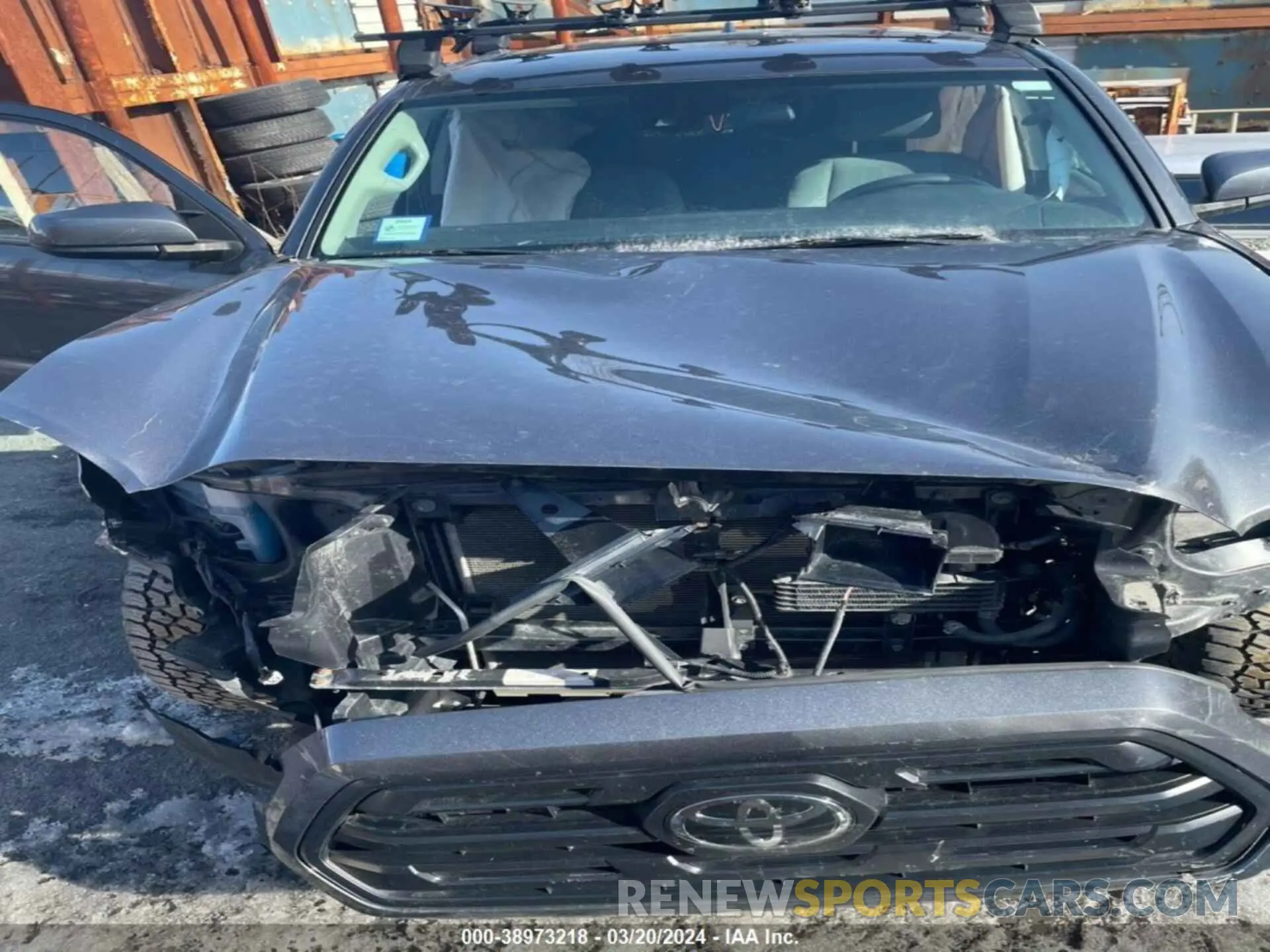 10 fotografías del automóvil dañado 3TMCZ5AN6KM217711 TOYOTA TACOMA 2019