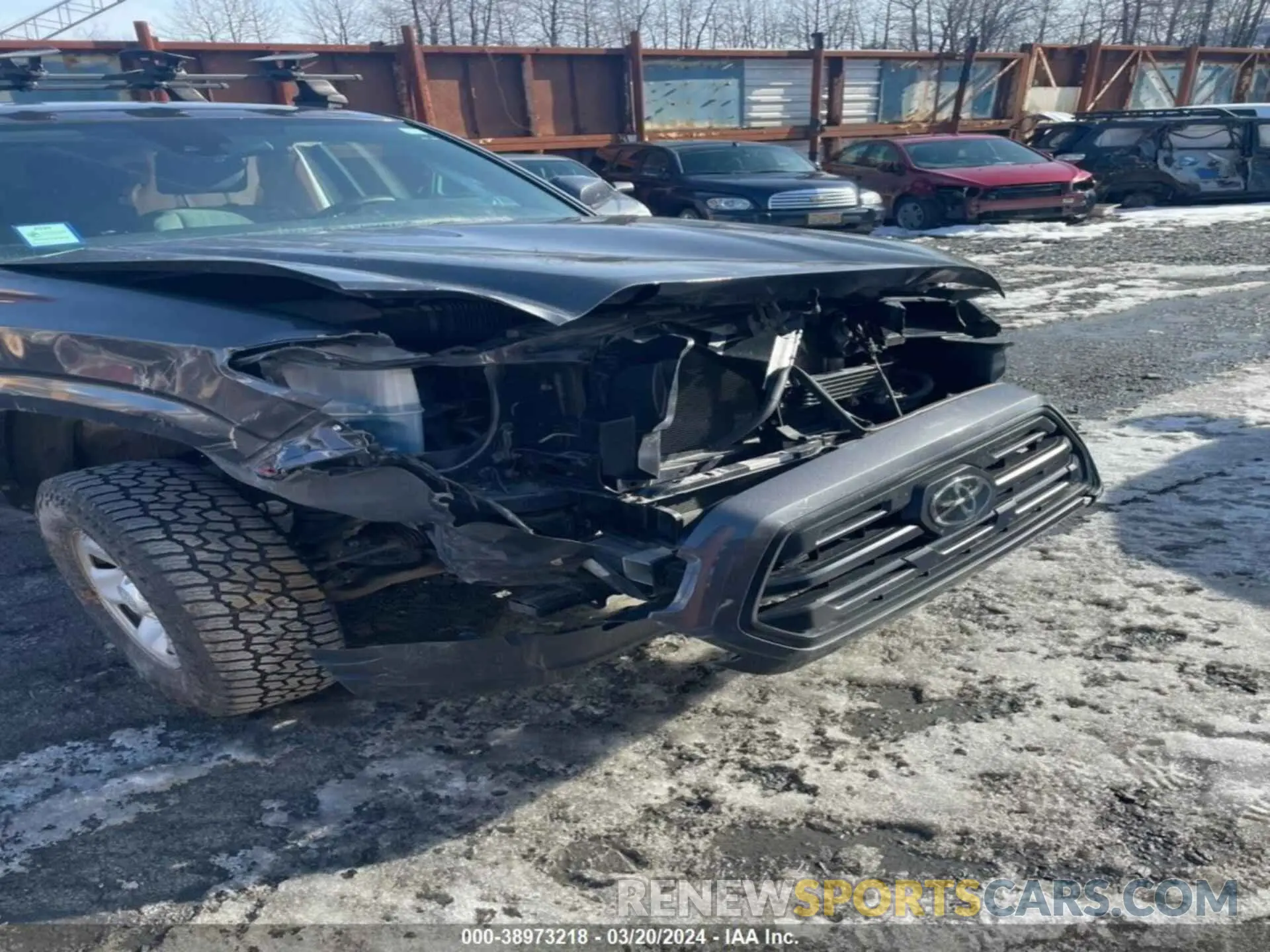 6 fotografías del automóvil dañado 3TMCZ5AN6KM217711 TOYOTA TACOMA 2019