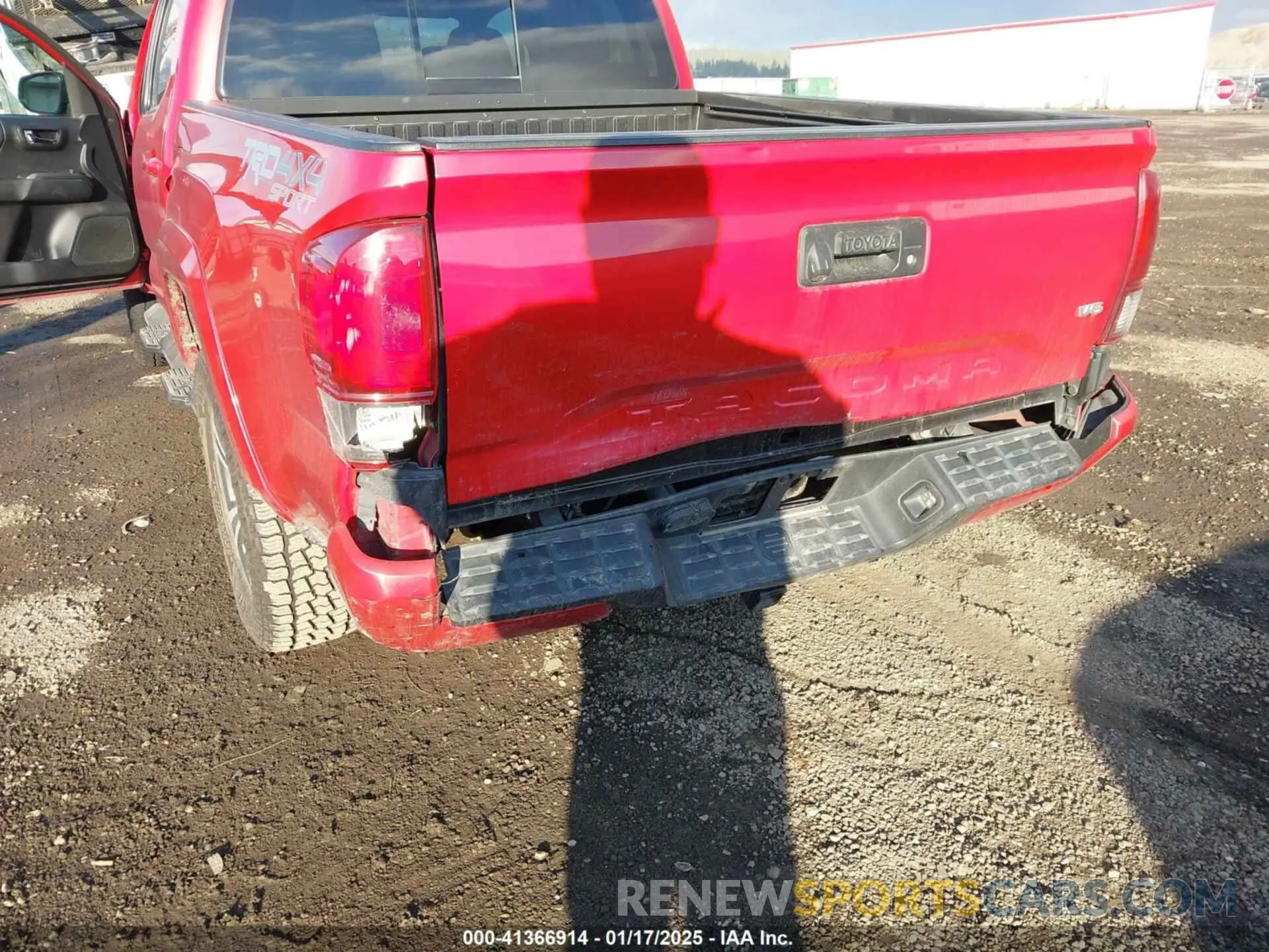 6 fotografías del automóvil dañado 3TMCZ5AN6KM221807 TOYOTA TACOMA 2019