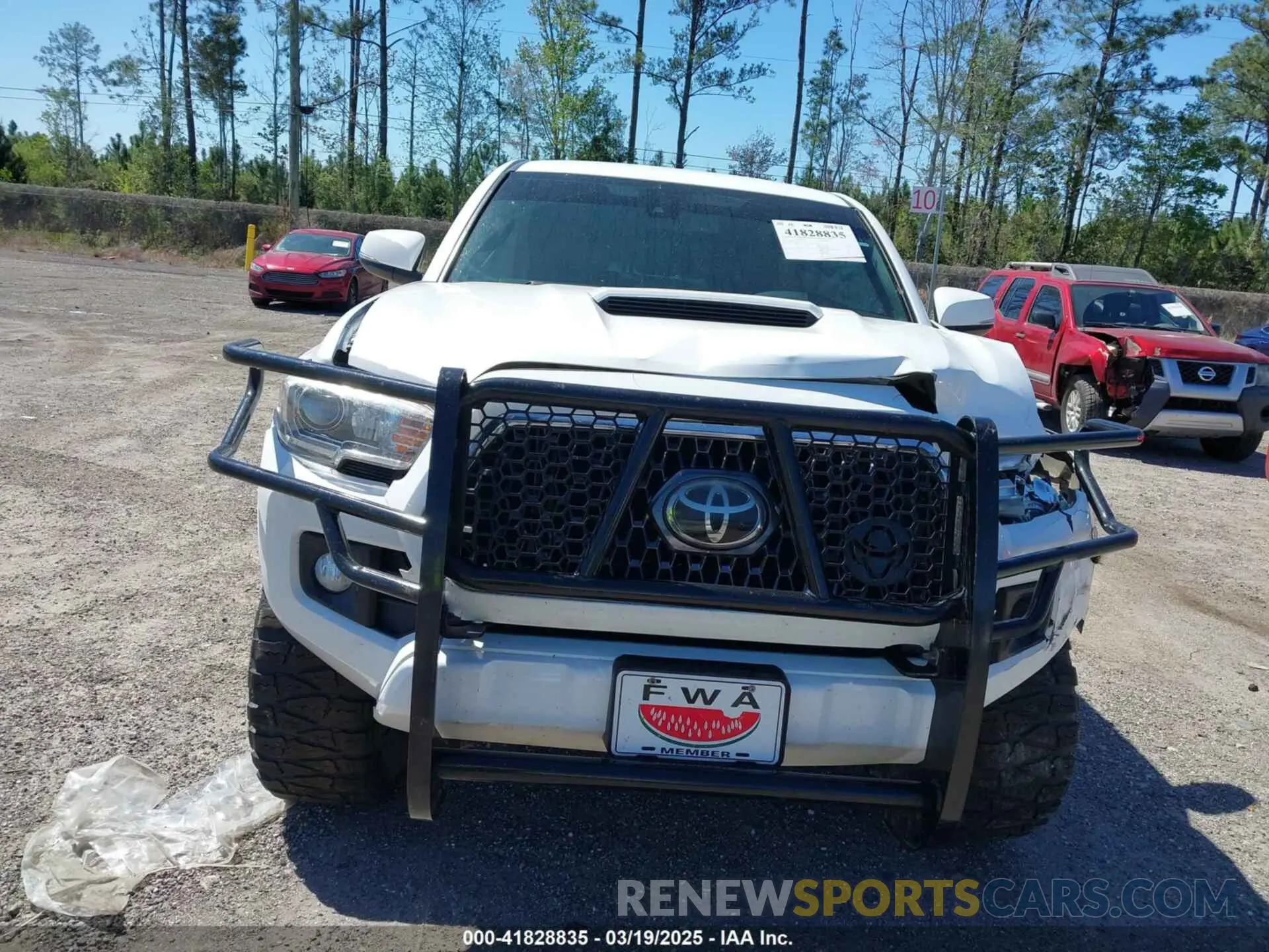 11 fotografías del automóvil dañado 3TMCZ5AN6KM229597 TOYOTA TACOMA 2019