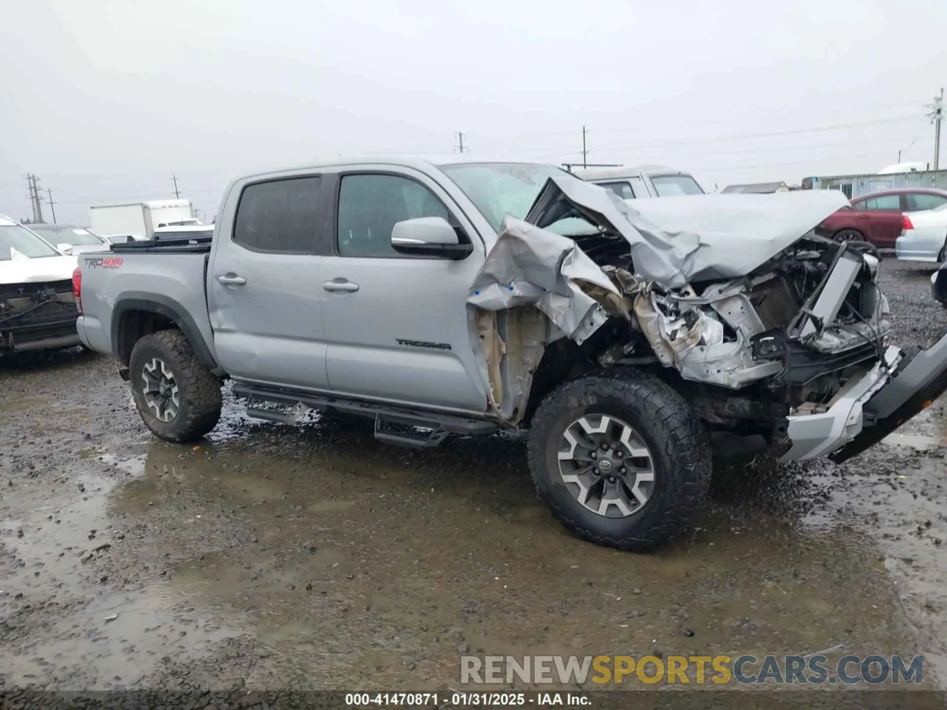 1 fotografías del automóvil dañado 3TMCZ5AN6KM235786 TOYOTA TACOMA 2019