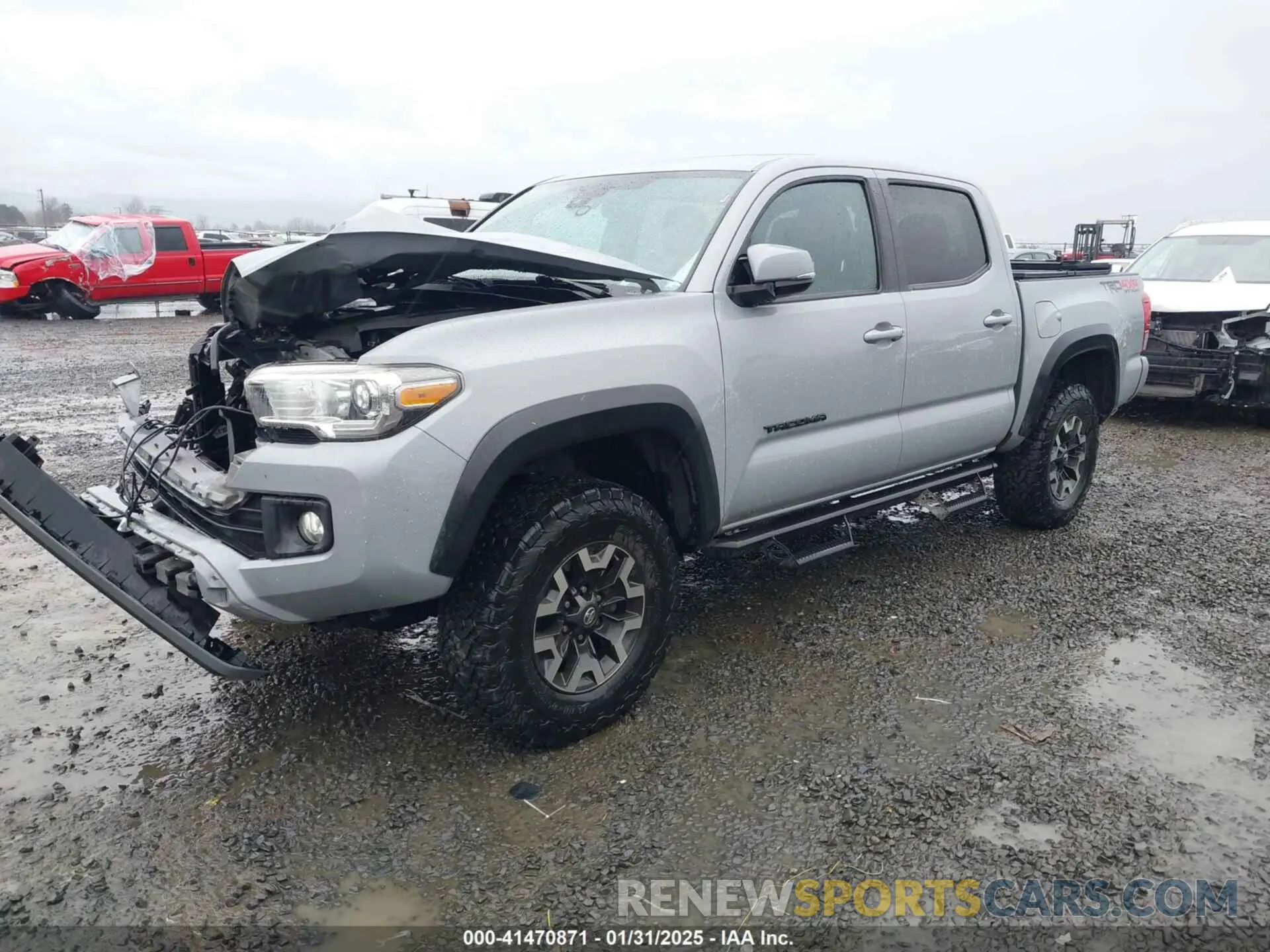 2 fotografías del automóvil dañado 3TMCZ5AN6KM235786 TOYOTA TACOMA 2019