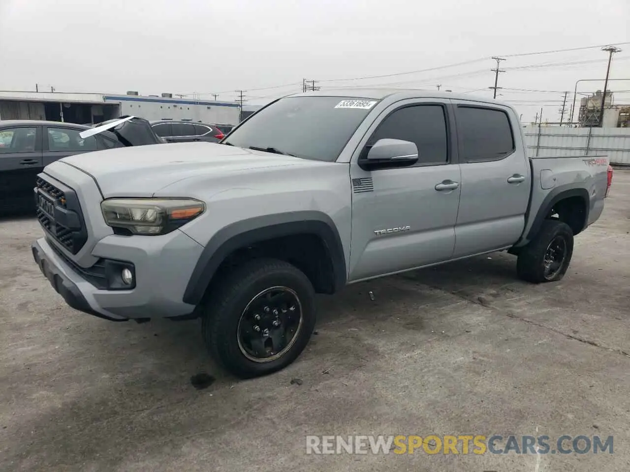 1 fotografías del automóvil dañado 3TMCZ5AN6KM237411 TOYOTA TACOMA 2019