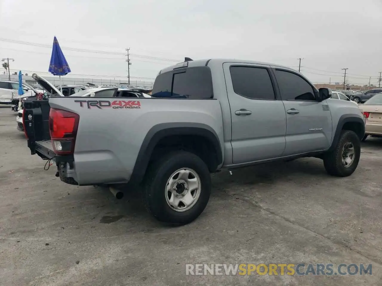 3 fotografías del automóvil dañado 3TMCZ5AN6KM237411 TOYOTA TACOMA 2019