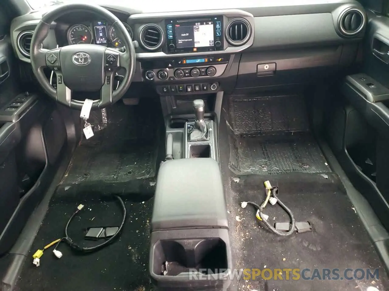 8 fotografías del automóvil dañado 3TMCZ5AN6KM237411 TOYOTA TACOMA 2019