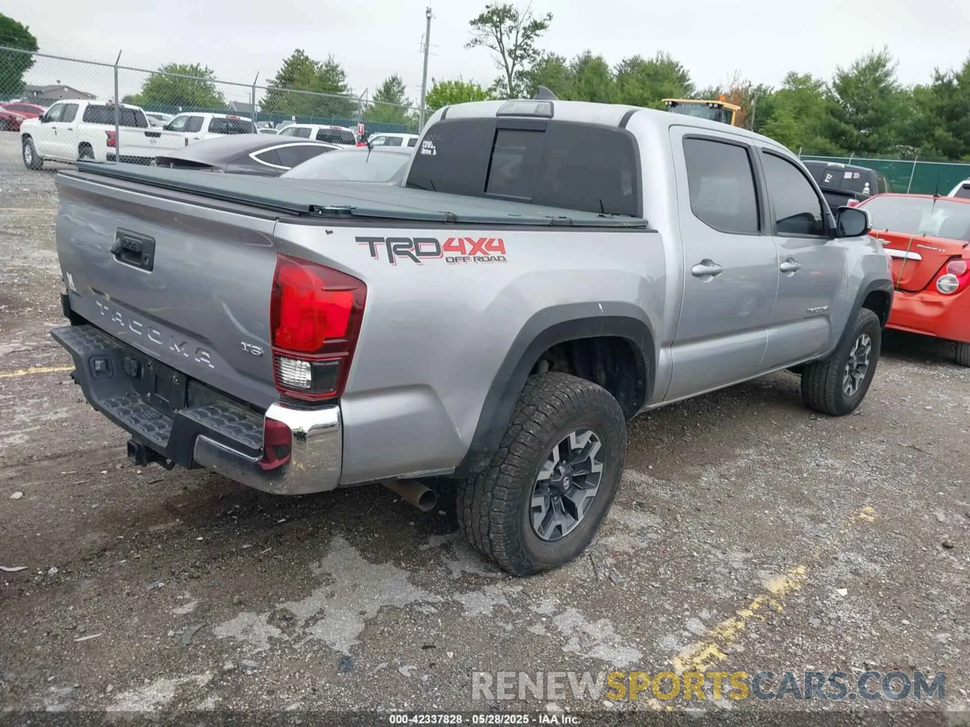 4 fotografías del automóvil dañado 3TMCZ5AN6KM239871 TOYOTA TACOMA 2019