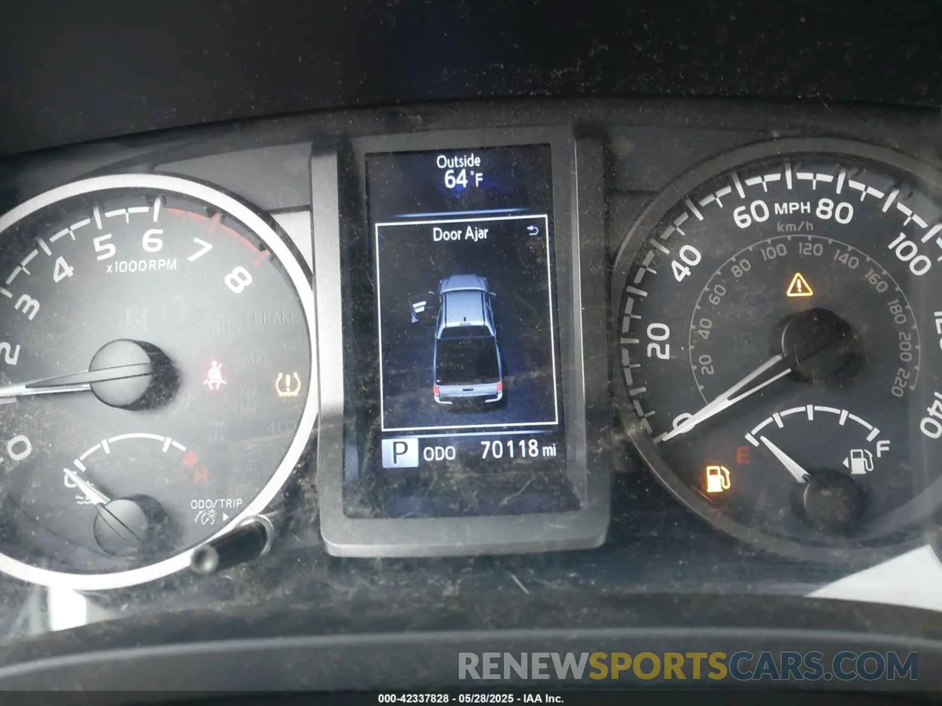 7 fotografías del automóvil dañado 3TMCZ5AN6KM239871 TOYOTA TACOMA 2019