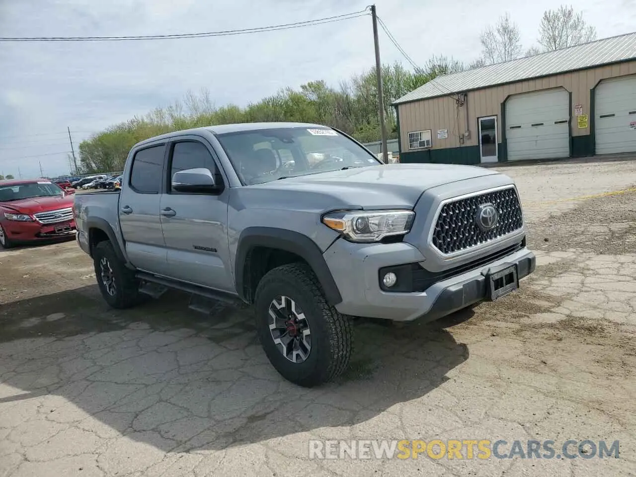 4 fotografías del automóvil dañado 3TMCZ5AN6KM240616 TOYOTA TACOMA 2019