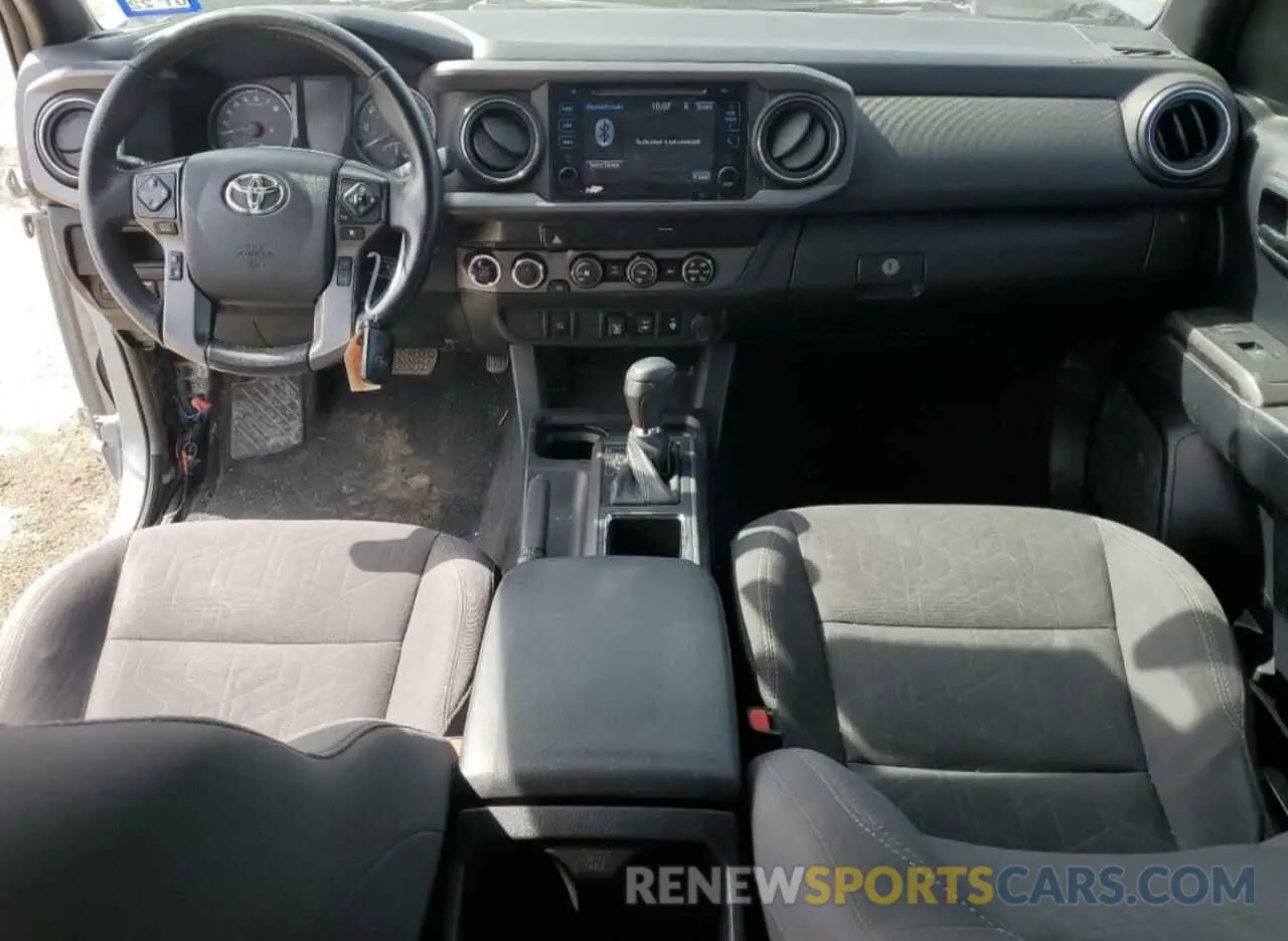 8 fotografías del automóvil dañado 3TMCZ5AN6KM240616 TOYOTA TACOMA 2019