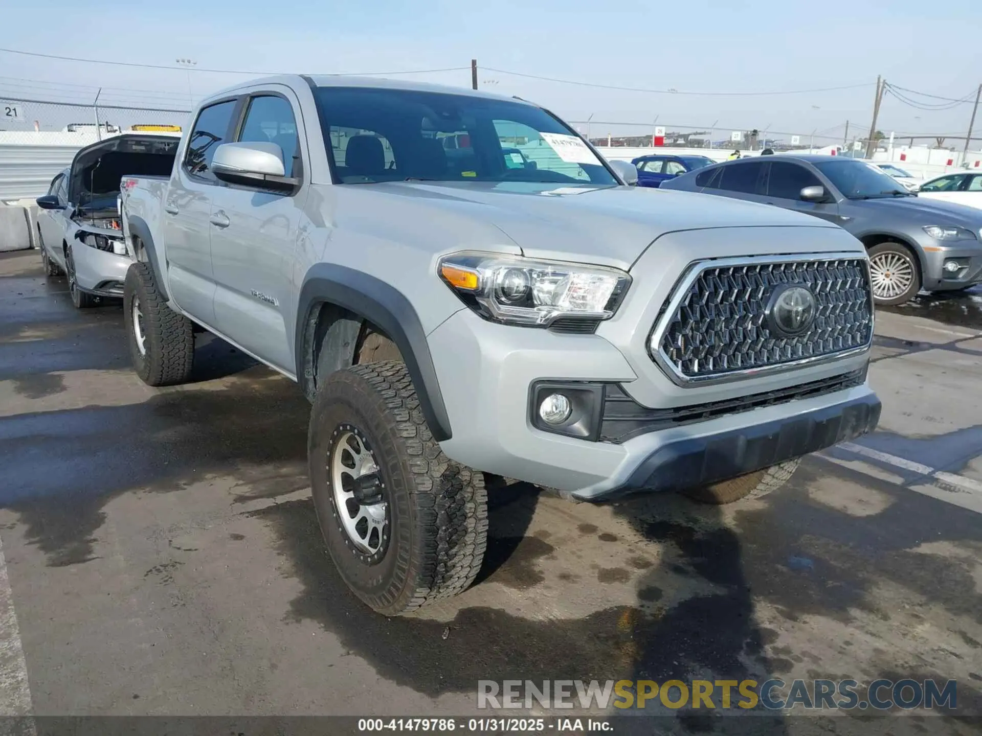 1 fotografías del automóvil dañado 3TMCZ5AN6KM250062 TOYOTA TACOMA 2019