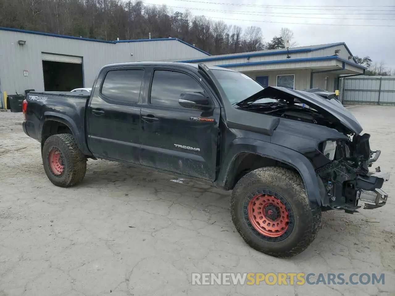 4 fotografías del automóvil dañado 3TMCZ5AN6KM259277 TOYOTA TACOMA 2019