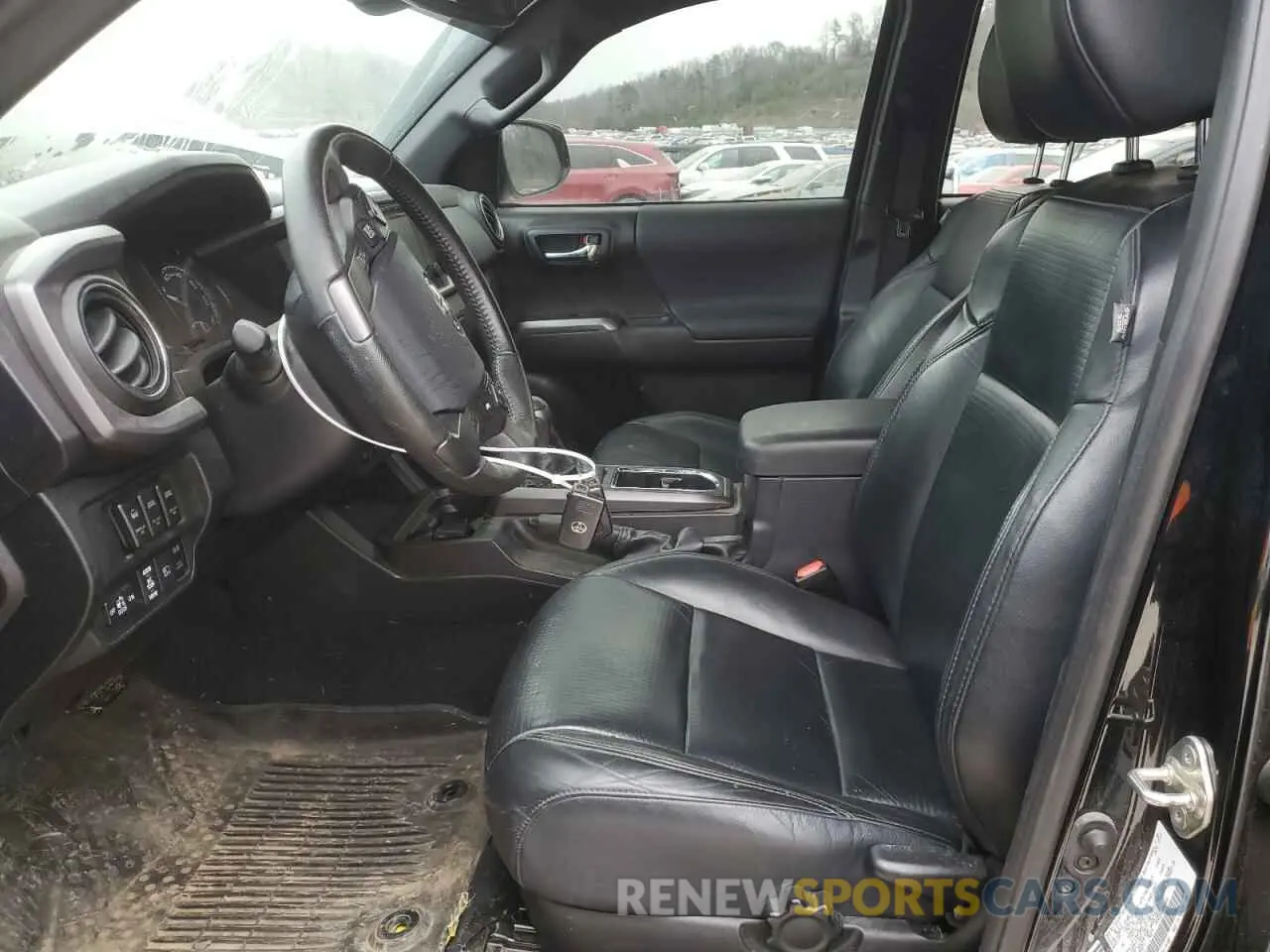 7 fotografías del automóvil dañado 3TMCZ5AN6KM259277 TOYOTA TACOMA 2019