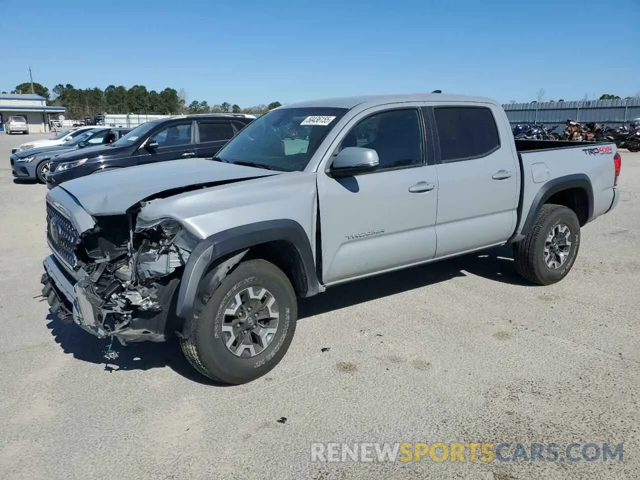 1 fotografías del automóvil dañado 3TMCZ5AN6KM274037 TOYOTA TACOMA 2019